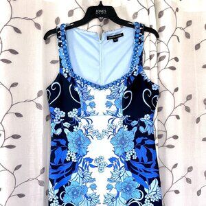Boston Proper Blue Rhinestone Dress